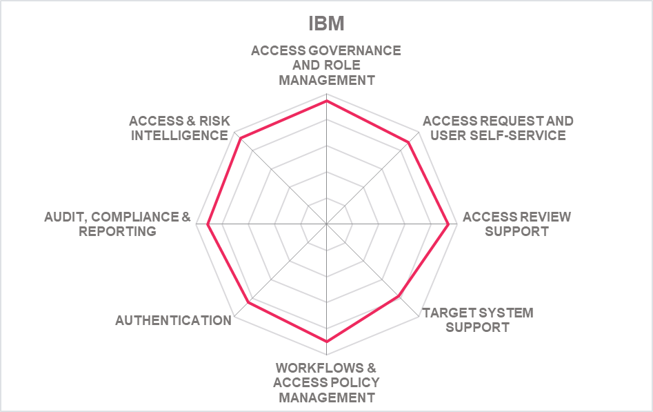 IBM Spider chart