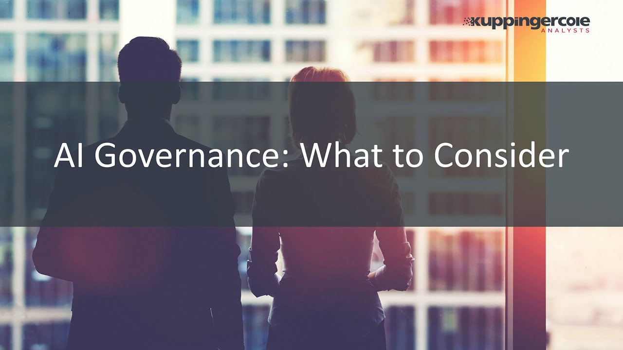 AI Governance: What to Consider