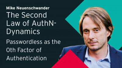 The Second Law of AuthN-Dynamics