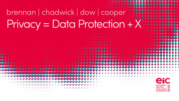 Privacy = Data Protection + X