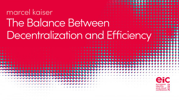 The Balance Between Decentralization and Efficiency