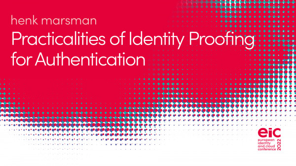 Practicalities of Identity Proofing for Authentication