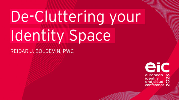 De-Cluttering your Identity Space