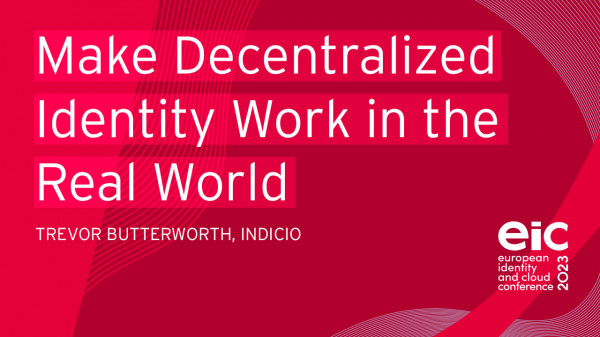 Make Decentralized Identity work in the real world with Decentralized Ecosystem Governance