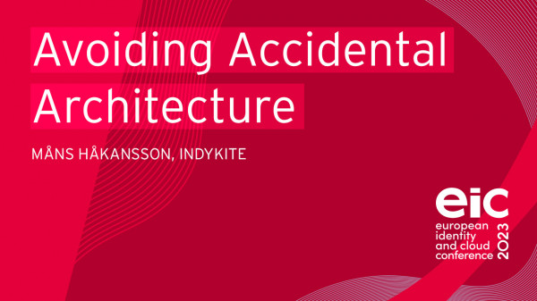 Avoiding Accidental Architecture - Implementing Graph-Based IAM & CIAM goes Beyond Better Access Control