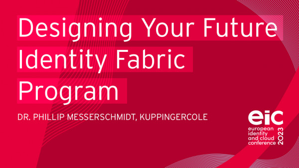 Designing Your Future Identity Fabric Program