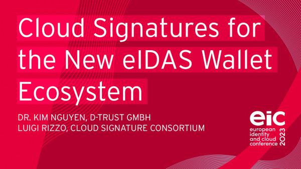 Cloud Signatures for the New eIDAS Wallet Ecosystem