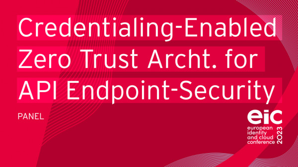 Credentialing-enabled Zero Trust Architecture for API Endpoint-Security