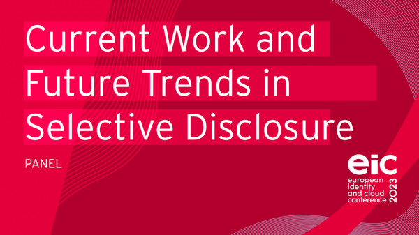 Current Work and Future Trends in Selective Disclosure