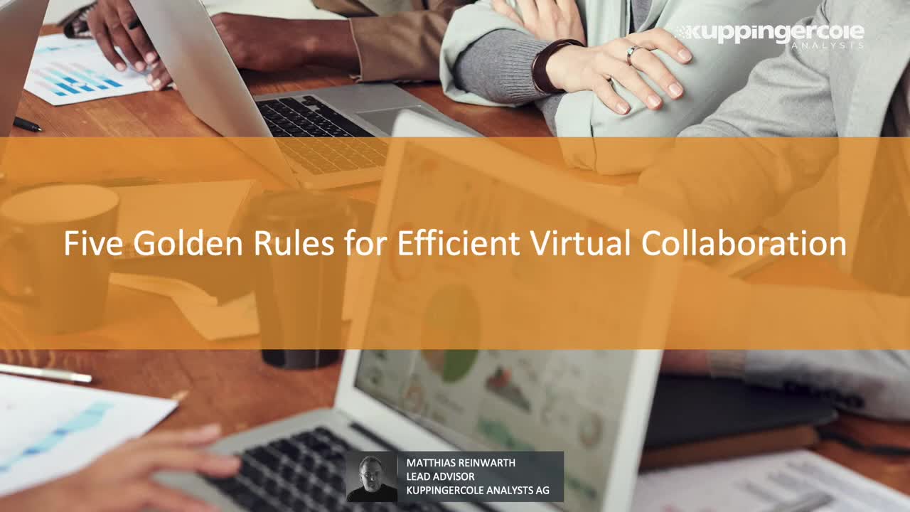 Five Golden Rules For Efficient Virtual Collaboration
